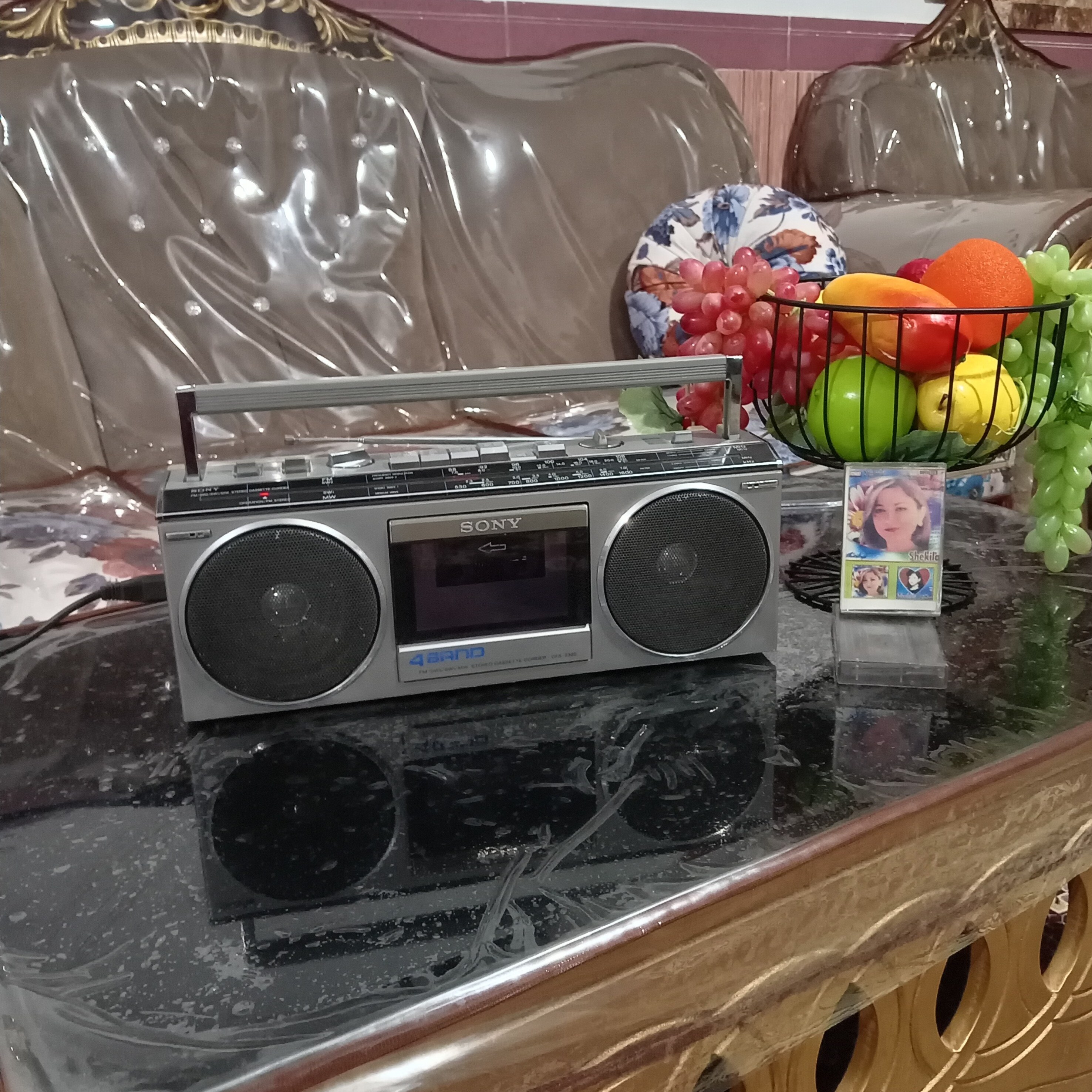رادیو ضبط قدیمی سونی ژاپن