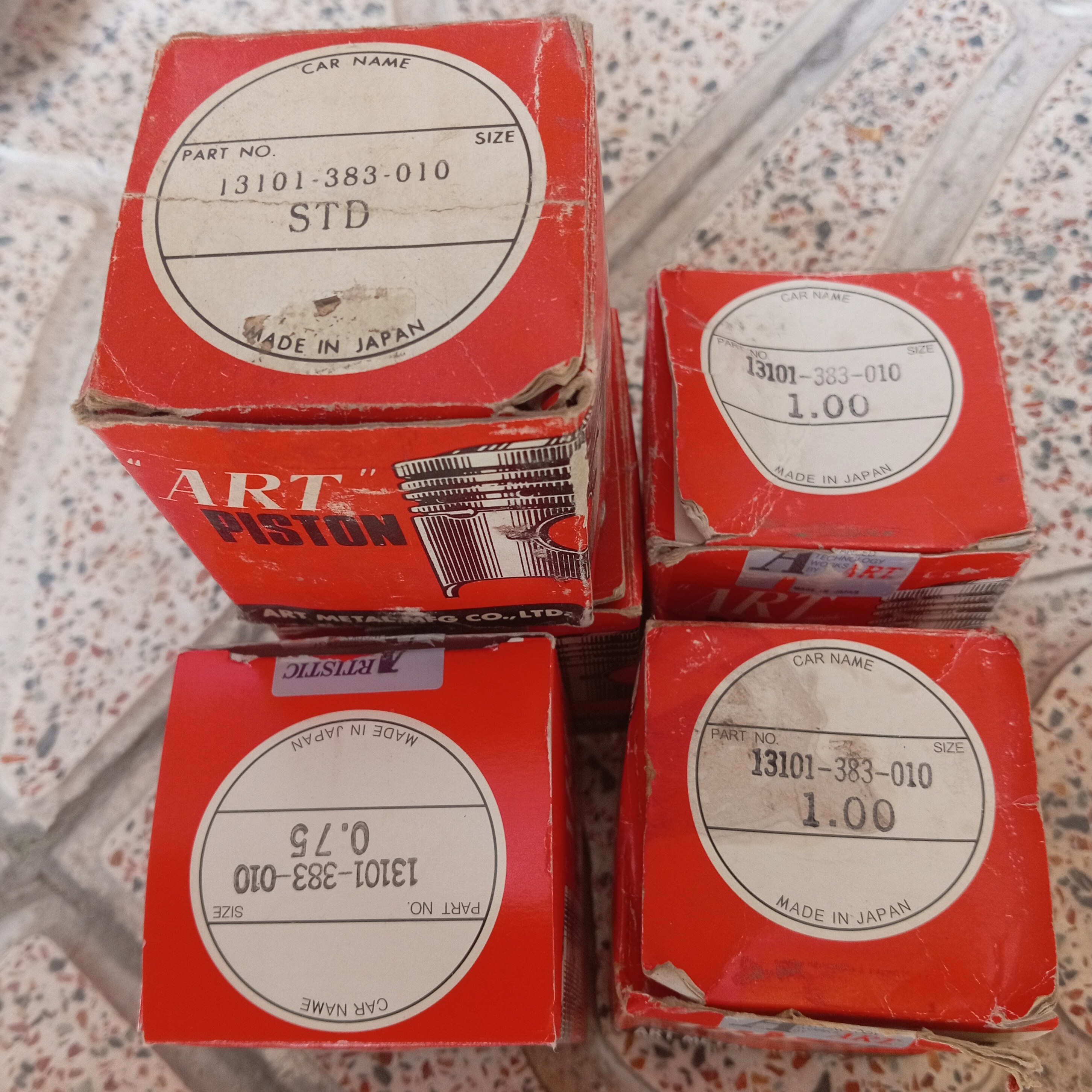 رینگ و پیستون هوندا ژاپن سایز 100
